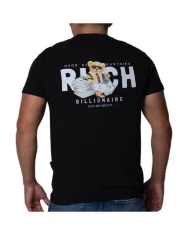 OVDS OVERDOSE Camiseta OVDS Osito Rich Negra
