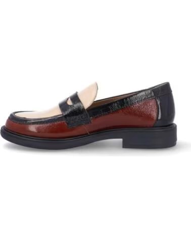 ELIO BERHANYER DAMEN SLIPPER EB265-50 LACKLEDER MULTICHAROL MULTI