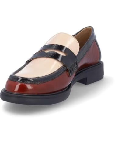 ELIO BERHANYER DAMEN SLIPPER EB265-50 LACKLEDER MULTICHAROL MULTI