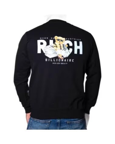 OVDS OVERDOSE Sudadera OVDS Osito Rich Negra