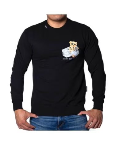 OVDS OVERDOSE Sudadera OVDS Osito Rich Negra