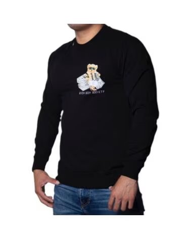 OVDS OVERDOSE Sudadera OVDS Osito Rich Negra