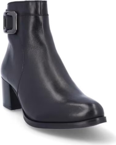 ELIO BERHANYER BOTINS DE MULHER EB257-11 PELE PRETO PIEL NEGROPIEL NEGRO