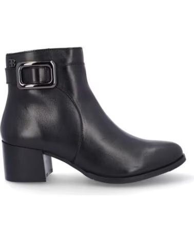 ELIO BERHANYER BOTINS DE MULHER EB257-11 PELE PRETO PIEL NEGROPIEL NEGRO