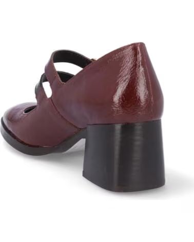 SAPATOS DE SALTO MULHER ELIO BERHANYER EB261-45 VERNIZ BORDÉUS CHAROL BURDEOSCHAROL BURDEOS