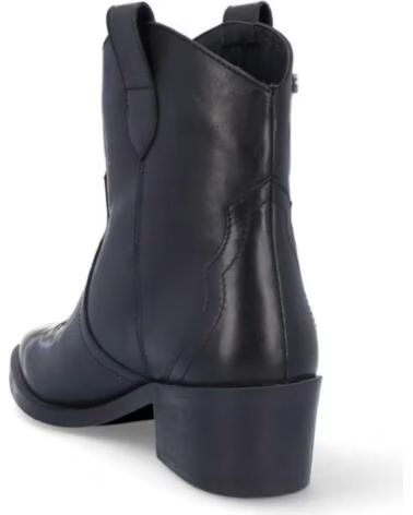 BONAVENTURE STIVALETTI DA DONNA B689-11 PELLE NERO PIEL NEGROPIEL NEGRO