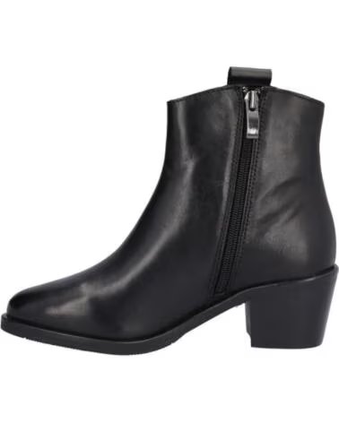 BONAVENTURE STIVALETTI DONNA B697-11 PELLE NERO PIEL NEGROPIEL NEGRO