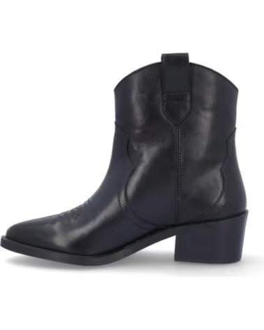 BONAVENTURE STIVALETTI DA DONNA B689-11 PELLE NERO PIEL NEGROPIEL NEGRO
