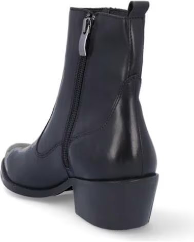 BONAVENTURE BOTINS DE MULHER B685-11 EM PELE PIEL NEGROPIEL NEGRO