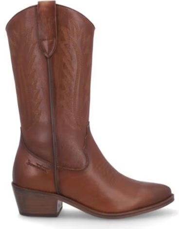 BONAVENTURE B684-38 BOTTE FEMME EN CUIR MARRON CHÂTAIGNE PIEL CASTANOPIEL CASTANO