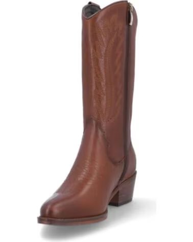 BONAVENTURE B684-38 BOTTE FEMME EN CUIR MARRON CHÂTAIGNE PIEL CASTANOPIEL CASTANO