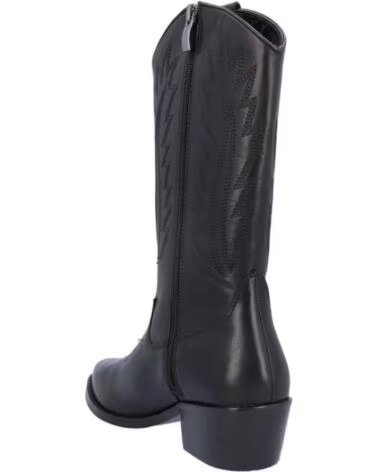 STIVALI DONNA BONAVENTURE B684-11 PELLE PIEL NEGROPIEL NEGRO