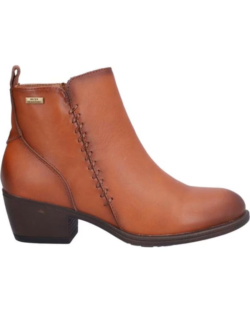 BONAVENTURE STIVALETTI DONNA B671-33 PELLE CAMEL PIEL CAMELPIEL