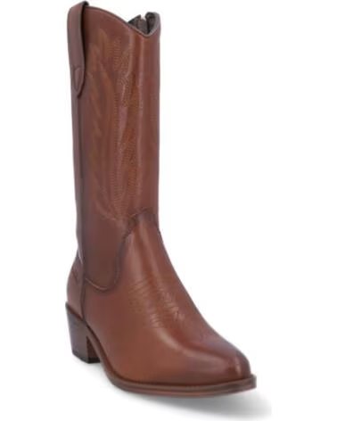 BONAVENTURE B684-38 BOTTE FEMME EN CUIR MARRON CHÂTAIGNE PIEL CASTANOPIEL CASTANO