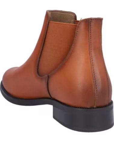 BONAVENTURE STIVALETTI DONNA B655-33 PELLE CAMEL PIEL CAMELPIEL