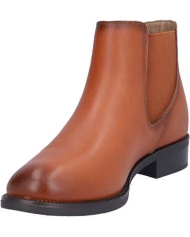 BONAVENTURE STIVALETTI DONNA B655-33 PELLE CAMEL PIEL CAMELPIEL