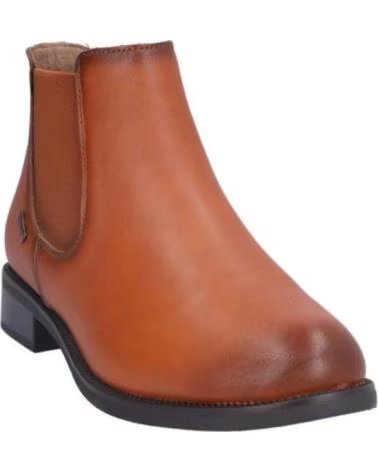 BONAVENTURE STIVALETTI DONNA B655-33 PELLE CAMEL PIEL CAMELPIEL