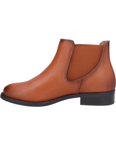 BONAVENTURE STIVALETTI DONNA B655-33 PELLE CAMEL PIEL CAMELPIEL