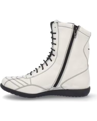 KANGAROOS BOTAS DE MUJER 915-2 PIEL BLANCO BLANCOPIEL