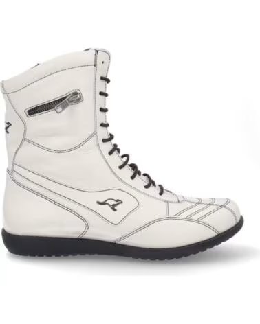 KANGAROOS BOTAS DE MUJER 915-2 PIEL BLANCO BLANCOPIEL