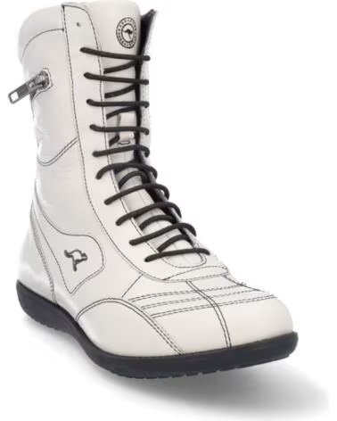 KANGAROOS BOTAS DE MUJER 915-2 PIEL BLANCO BLANCOPIEL