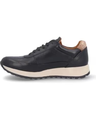 KANGAROOS DAMENSNEAKER 904-11 LEDER SCHWARZ PIEL NEGROPIEL NEGRO