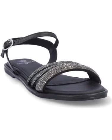 CARAMELO SANDALIAS DE MUJER CAR441-1 NEGRONEGRO