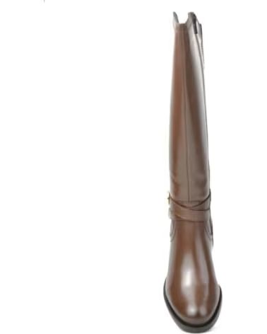 CARAMELO STIVALI ALTI DA DONNA CAR2406-18 IN PELLE MARRONE PIEL MARRONPIEL MARRON