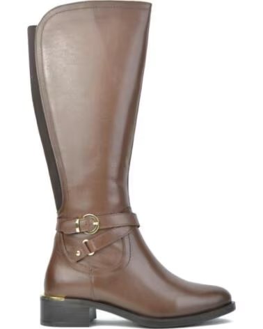 CARAMELO STIVALI ALTI DA DONNA CAR2406-18 IN PELLE MARRONE PIEL MARRONPIEL MARRON
