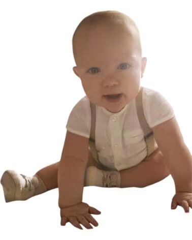 MAYORAL Conjuntos de ropa para bebes nino 1215 Set camisa y pantalon BEIGE