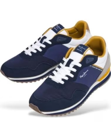 SNEAKERS CASUAL PEPE JEANS PMS40037 BLU AZUL