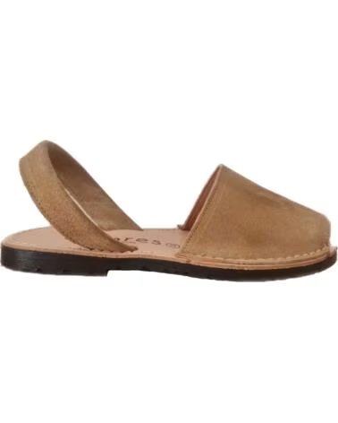COLORES SANDALIAS MENORQUINAS DE PIEL PARA NIÑO MODELO 201 S GS1 GRIS