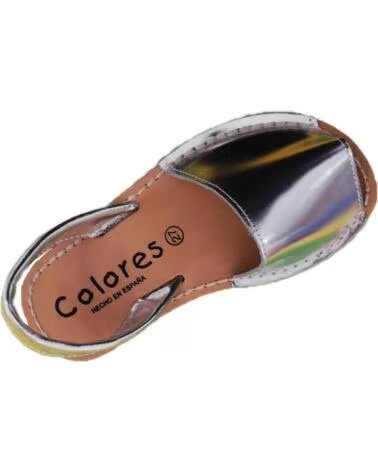 COLORES SANDALES HABILLEES 201 GS1 METALLIQUE METáLICO