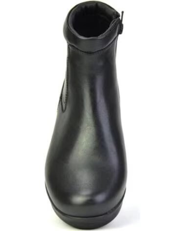 KANGAROOS STIVALETTI DONNA 425-11 PELLE NERO PIEL NEGROPIEL NEGRO