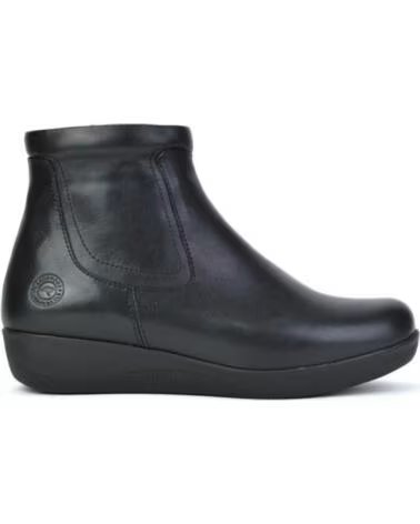 KANGAROOS STIVALETTI DONNA 425-11 PELLE NERO PIEL NEGROPIEL NEGRO