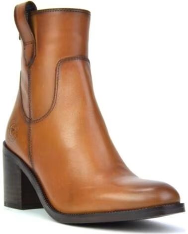 KANGAROOS DAMEN STIEFELETTEN 402-16 LEDER CAMEL PIEL CAMELPIEL