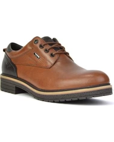 KANGAROOS CHAUSSURES HOMME 495-23 CUIR PIEL CUERO-MARRONPIEL CUERO-MARRON