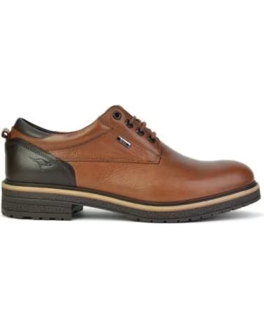 KANGAROOS CHAUSSURES HOMME 495-23 CUIR PIEL CUERO-MARRONPIEL CUERO-MARRON