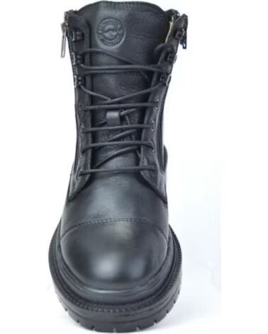 BOTTES HOMME KANGAROOS 503-11 EN CUIR PIEL NEGROPIEL NEGRO