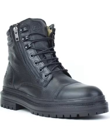BOTTES HOMME KANGAROOS 503-11 EN CUIR PIEL NEGROPIEL NEGRO