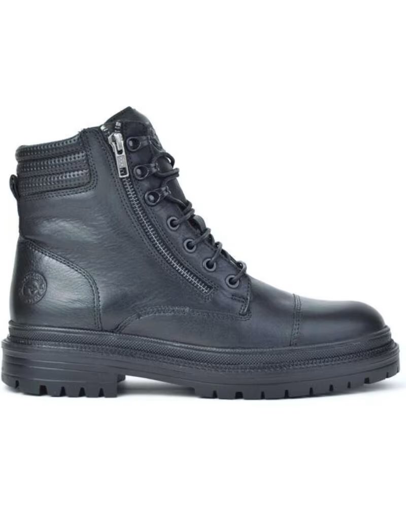 BOTTES HOMME KANGAROOS 503-11 EN CUIR PIEL NEGROPIEL NEGRO