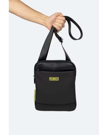 BORSA A TRACOLLA UOMO MUNICH 173866 NERO BLACK