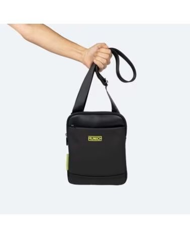 BORSA A TRACOLLA UOMO MUNICH 173866 NERO BLACK