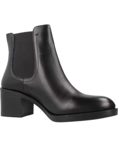 GEOX D56XXF 00043 D SERILDA STIVALETTI CHELSEA IN PELLE NERO C9999 BLACK