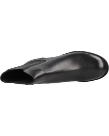 GEOX D56XXF 00043 D SERILDA STIVALETTI CHELSEA IN PELLE NERO C9999 BLACK
