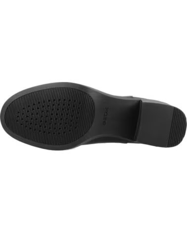 GEOX D56XXF 00043 D SERILDA STIVALETTI CHELSEA IN PELLE NERO C9999 BLACK