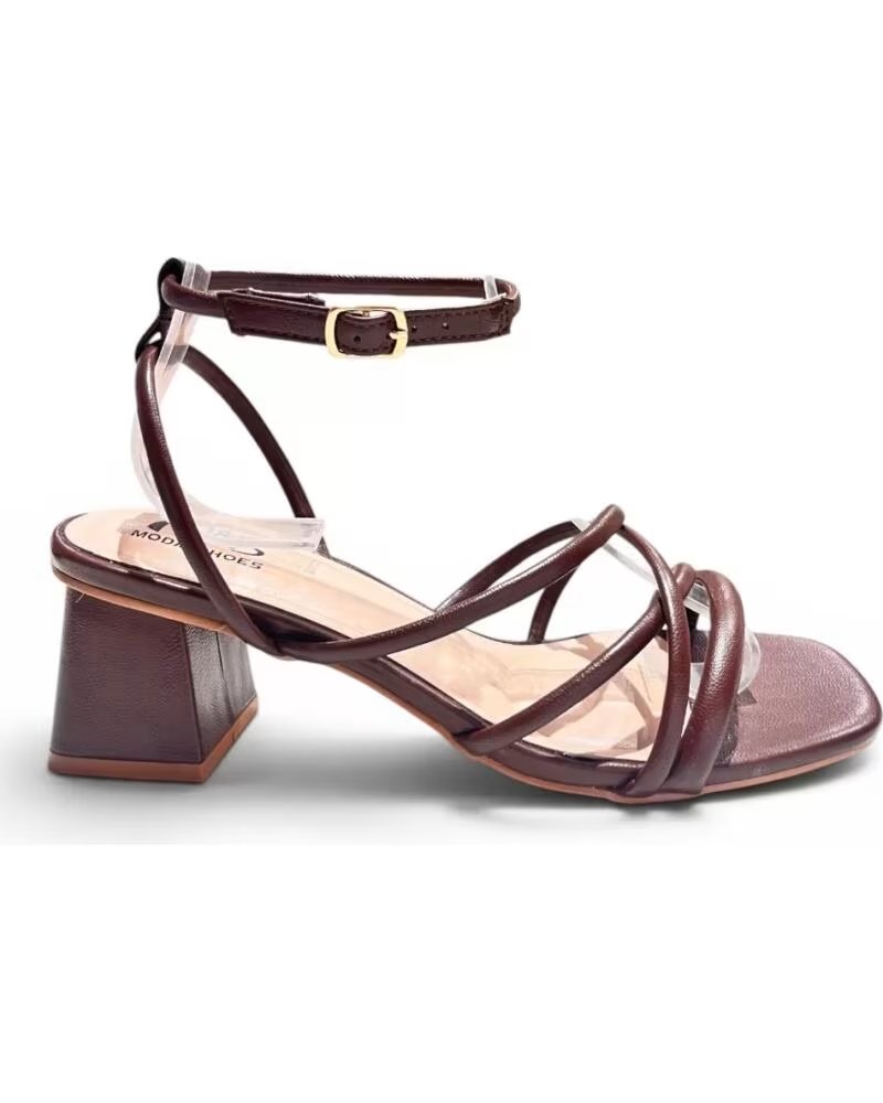 TIMBOS Tacon vestir para mujer color marron 133122 MARRóN