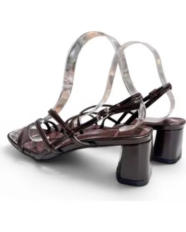 TIMBOS Tacon vestir para mujer color marron 133119 MARRóN