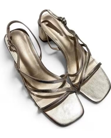 TIMBOS Sandalia tacon fiesta oro 133120 AMARILLO
