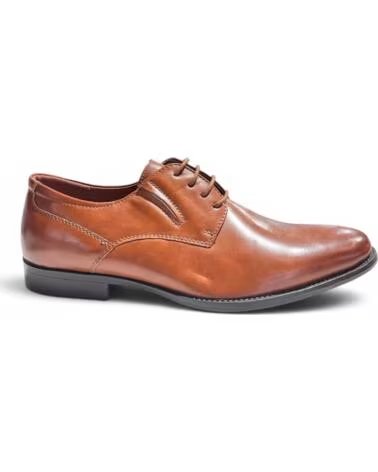 TIMBOS SAPATO SOCIAL MASCULINO 132775 NA COR COURO MARRóN